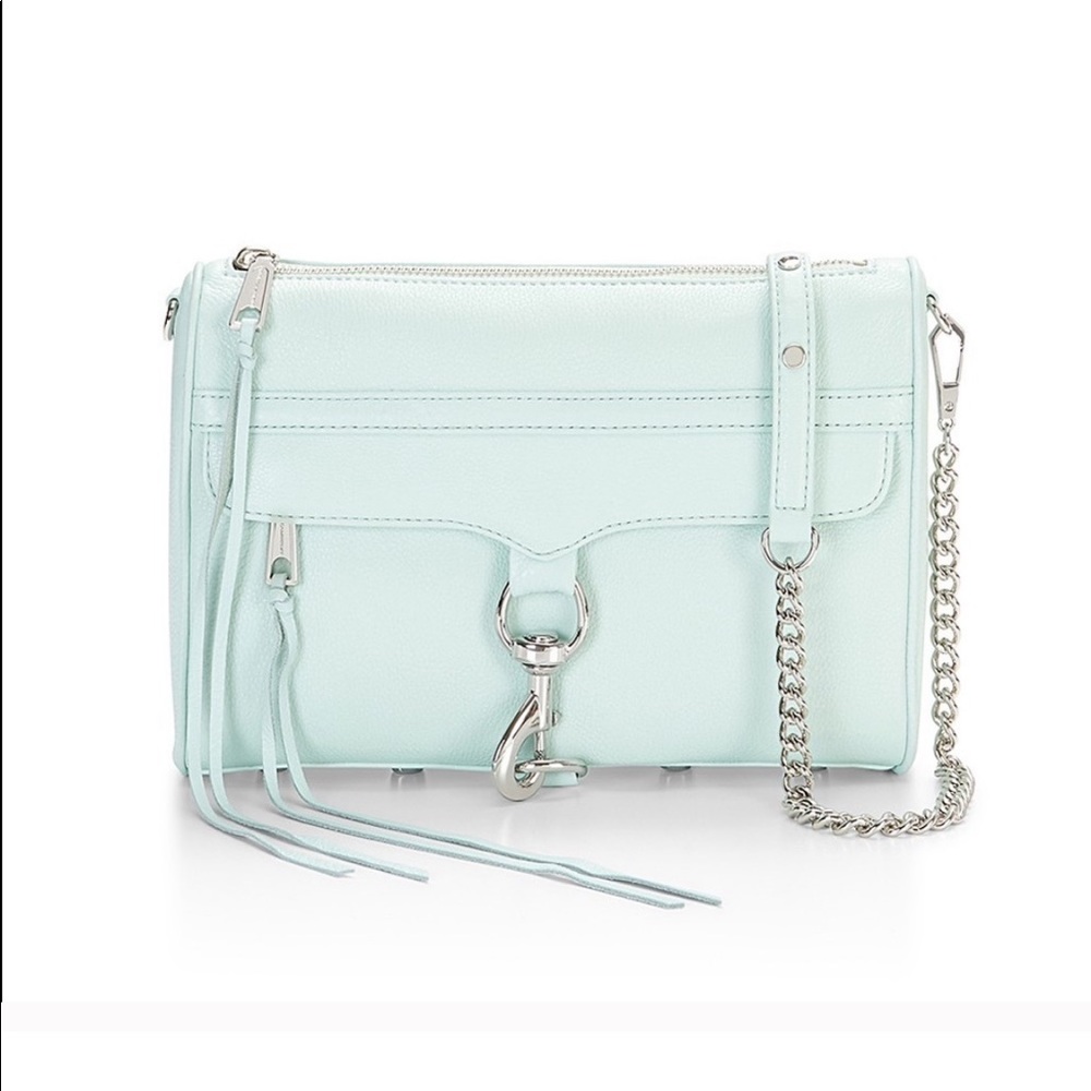 Large MAC Rebecca Minkoff Purse in Mint